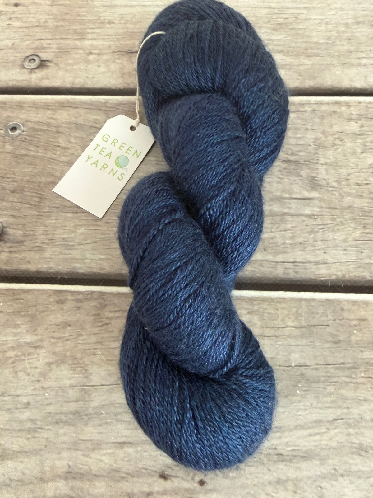 Navy - 4ply/fingering - silk/ merino yarn - Jasmine 4