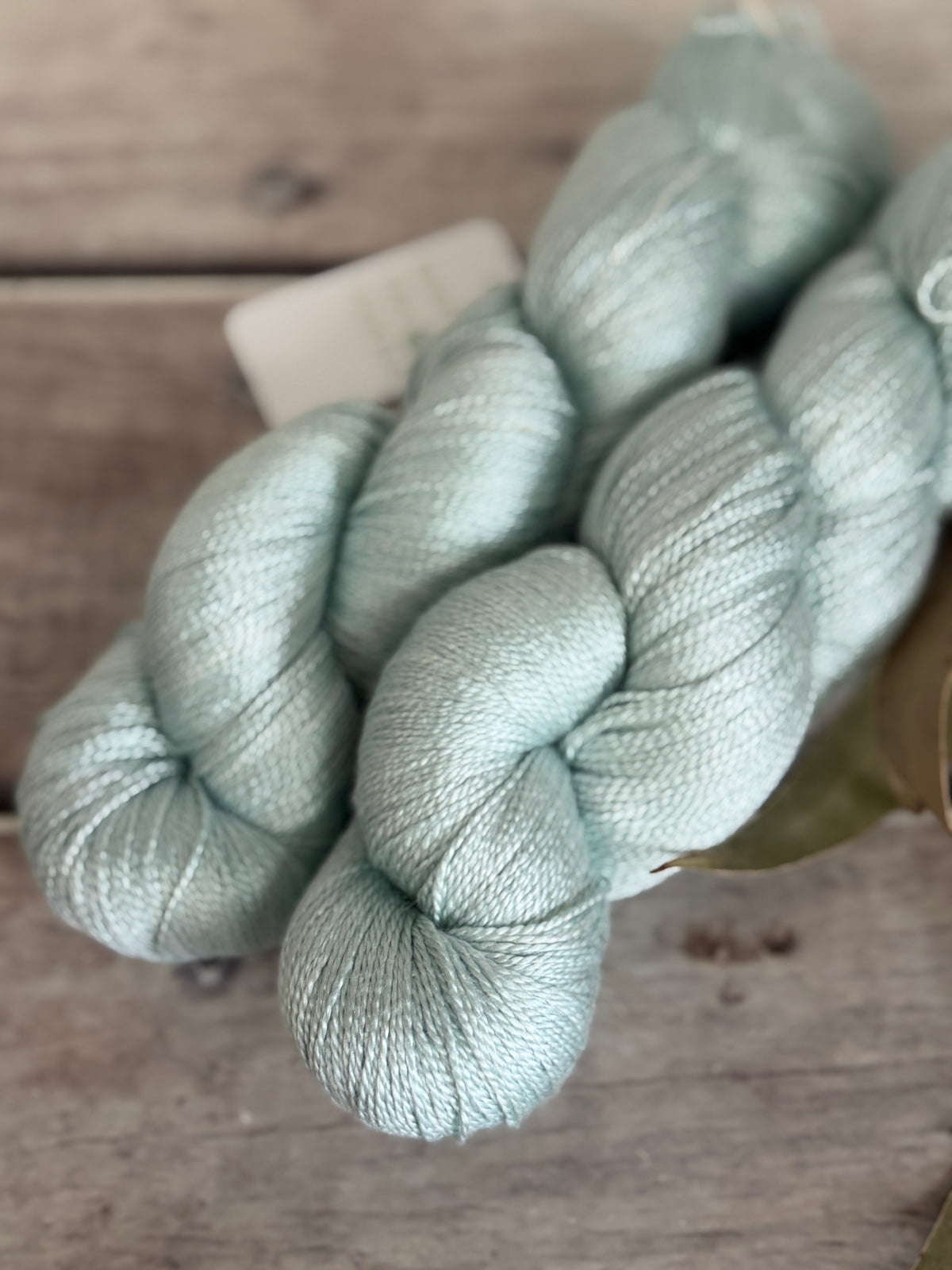 Sea Mist - 4 ply silk - Ginseng f