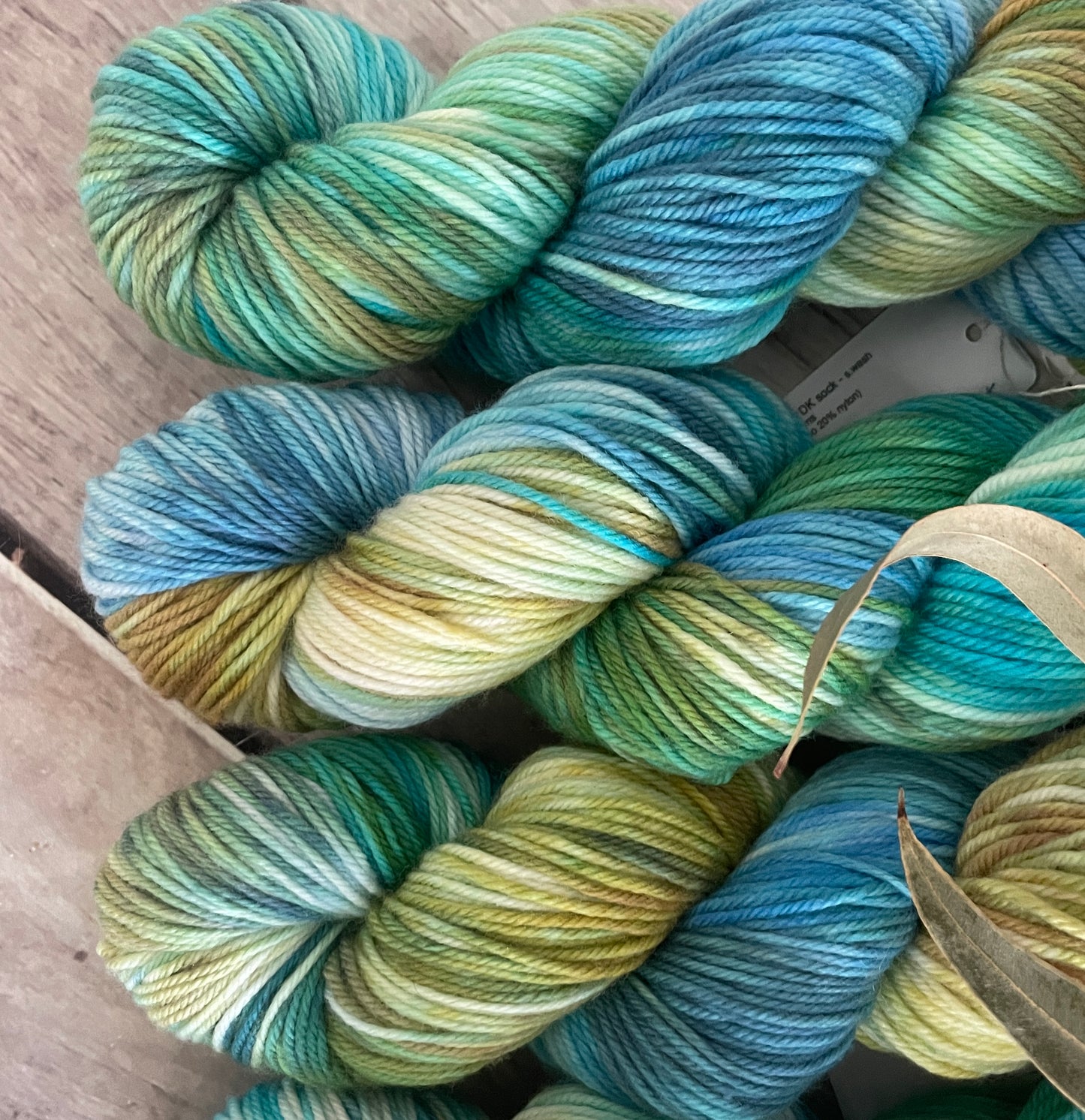 Sunny Days ooak - Darjeeling DK sock yarn - 8 ply