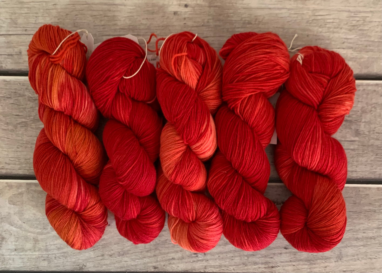 Mexican Skirt - sock yarn in merino and nylon 4 ply - Darjeeling 4