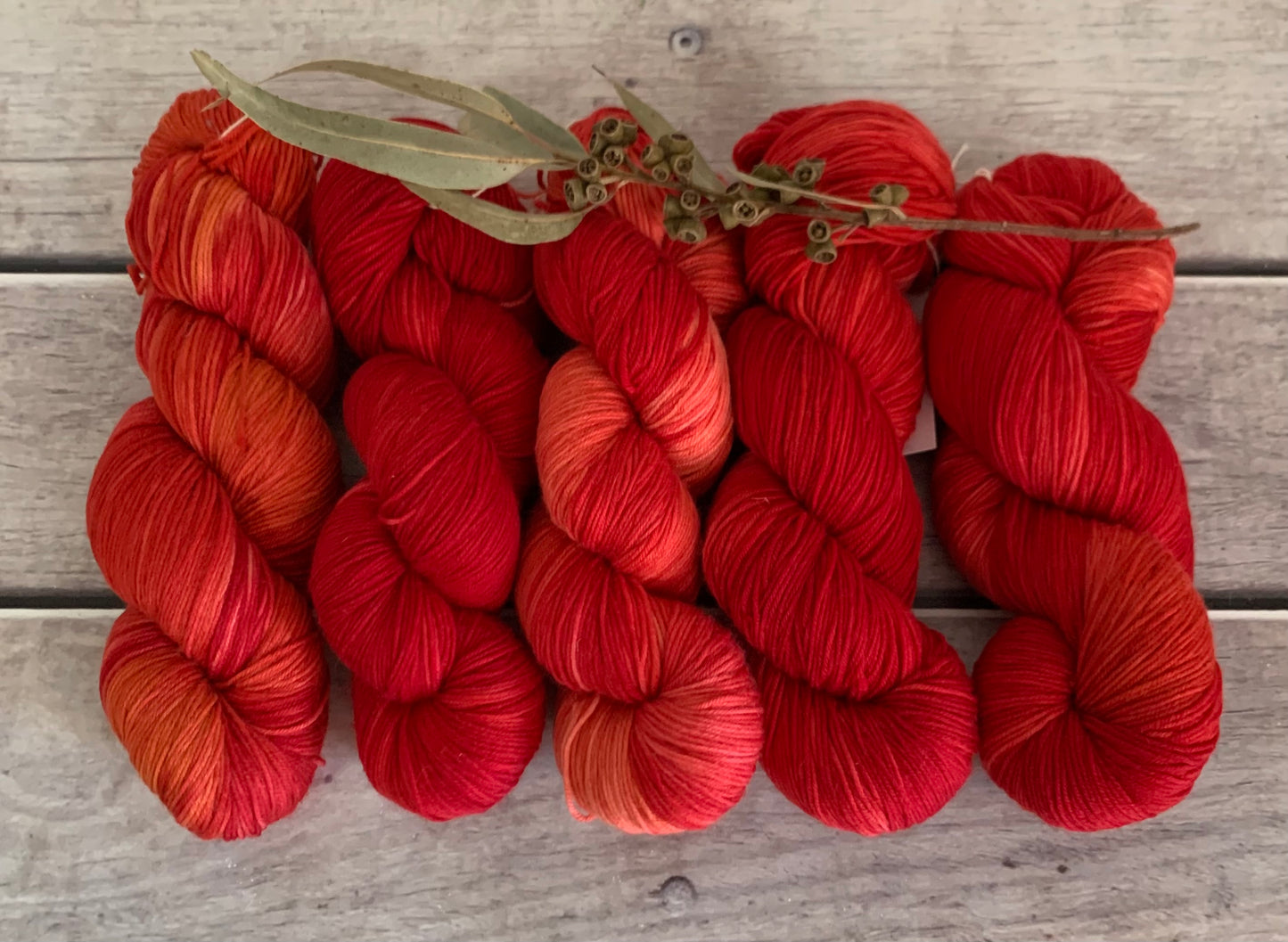 Mexican Skirt - sock yarn in merino and nylon 4 ply - Darjeeling 4