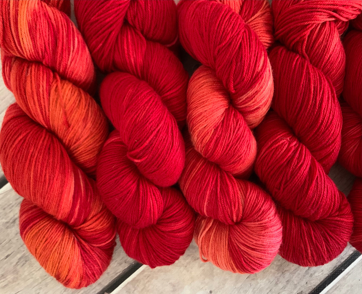 Mexican Skirt - sock yarn in merino and nylon 4 ply - Darjeeling 4