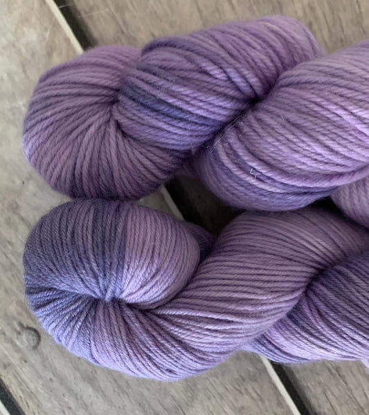 Lavender Dream ooak - Darjeeling DK sock yarn - 8 ply
