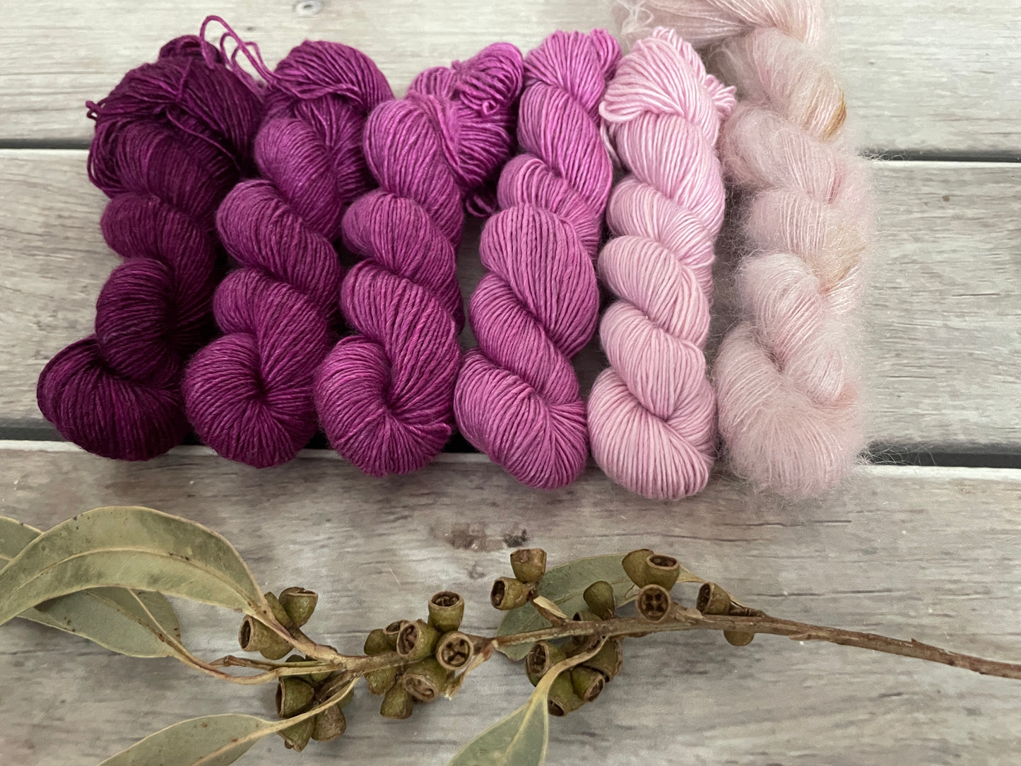 Knit for the Girls fade - Osmanthus 4 ply