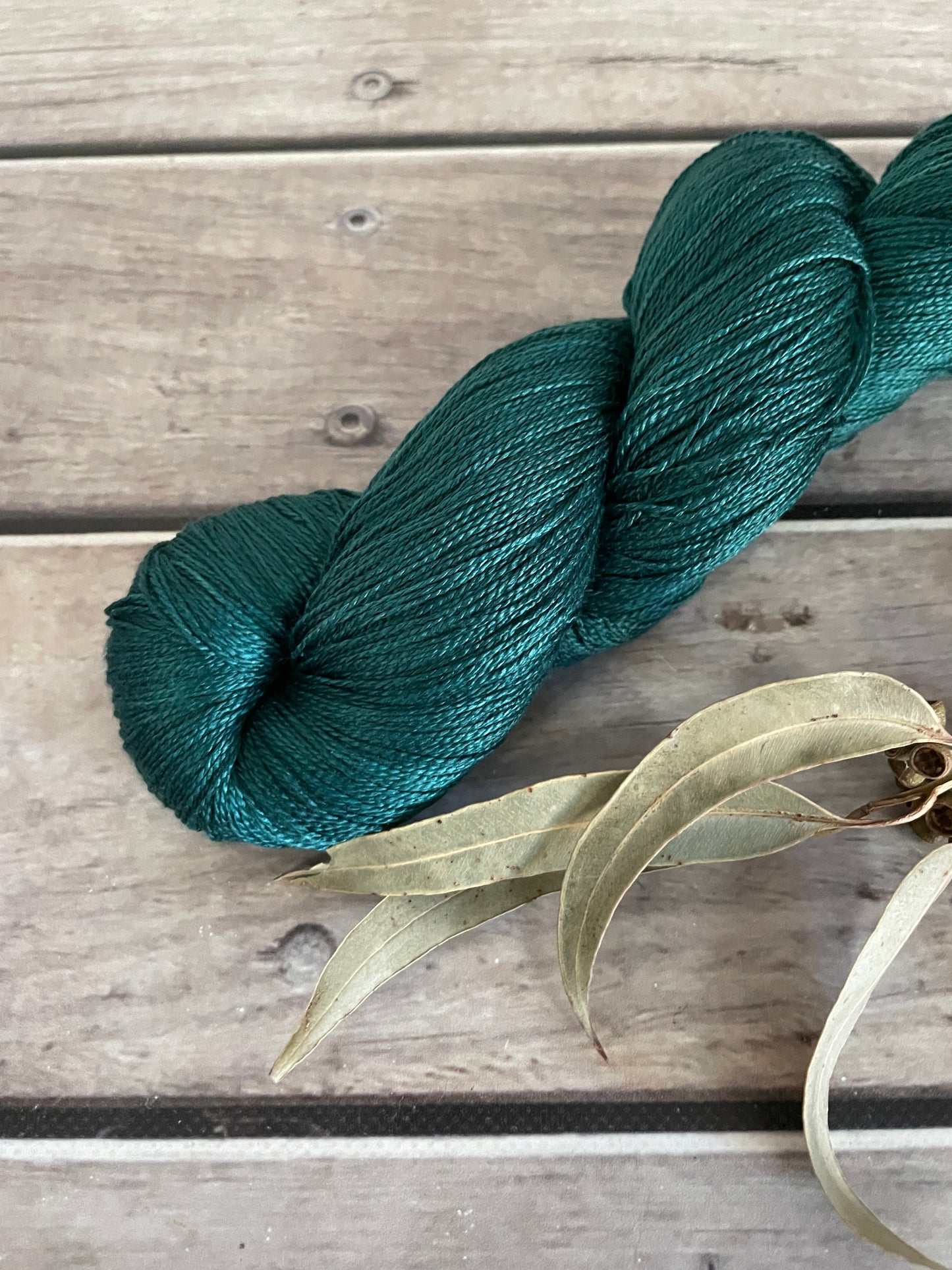 Forest Walk - 3 ply pure silk yarn - 155 gms