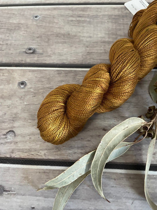 Ming Tile - 4 ply in pure Mulberry silk - Ginseng f