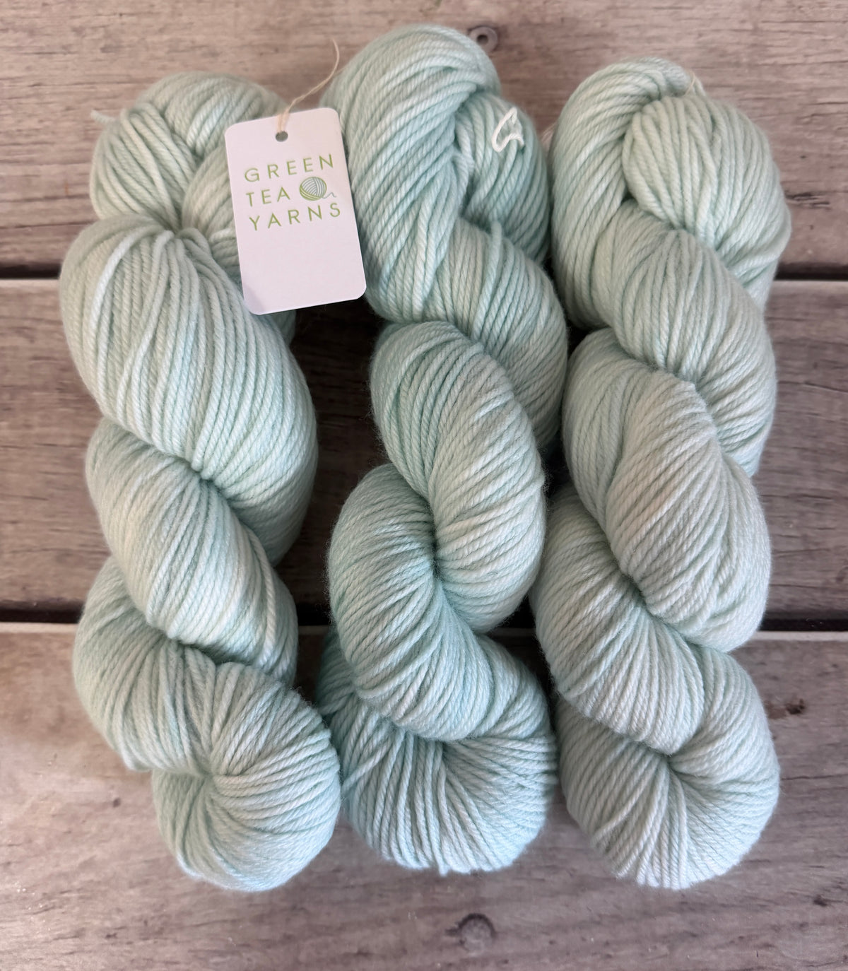 Sea Mist - merino/nylon, Darjeeling DK - 8 ply (50g skeins)