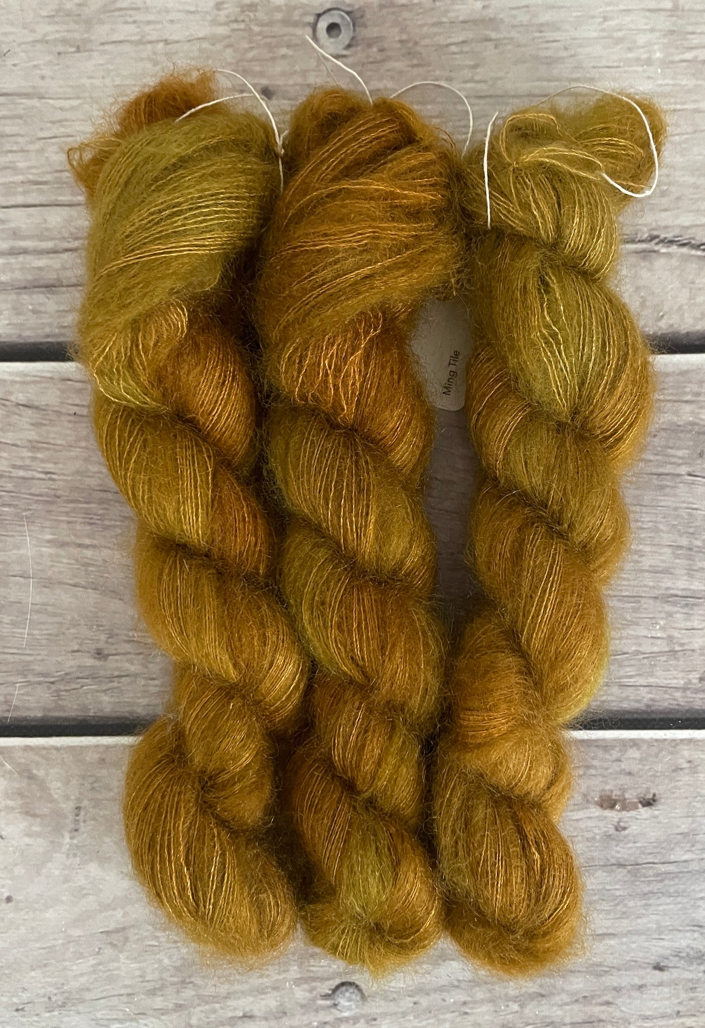 Ming Tile- on Silk and Mohair - Shui Yun, 2 ply/laceweight