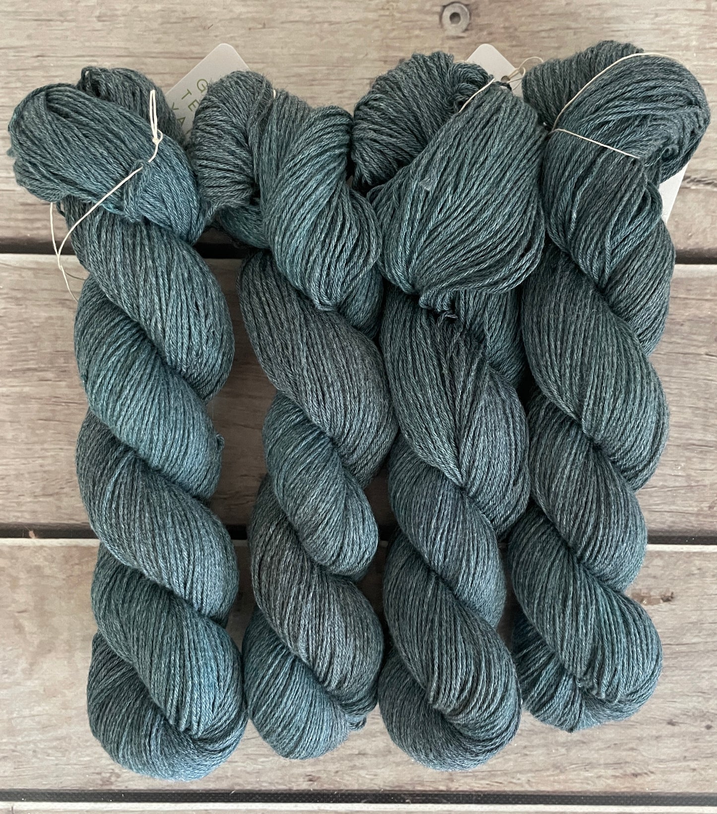 Vintage Button on cotton/merino 4 ply - Laoshan