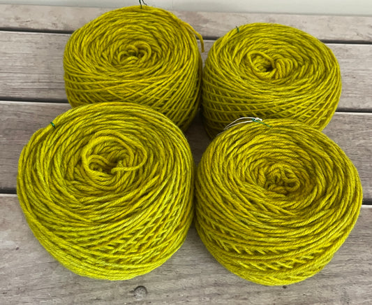 Lemon Drop - merino/possom - 8 ply - Kawa Kawa 8