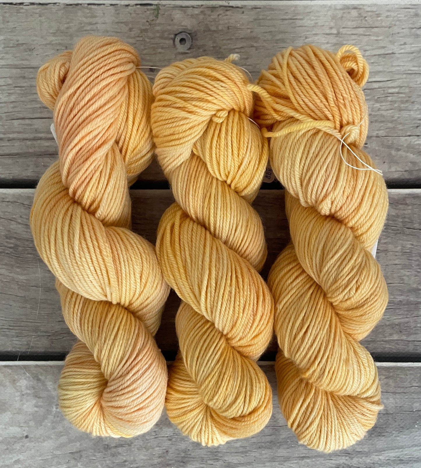 Saffron Drift ooak - Darjeeling DK sock yarn - 8 ply