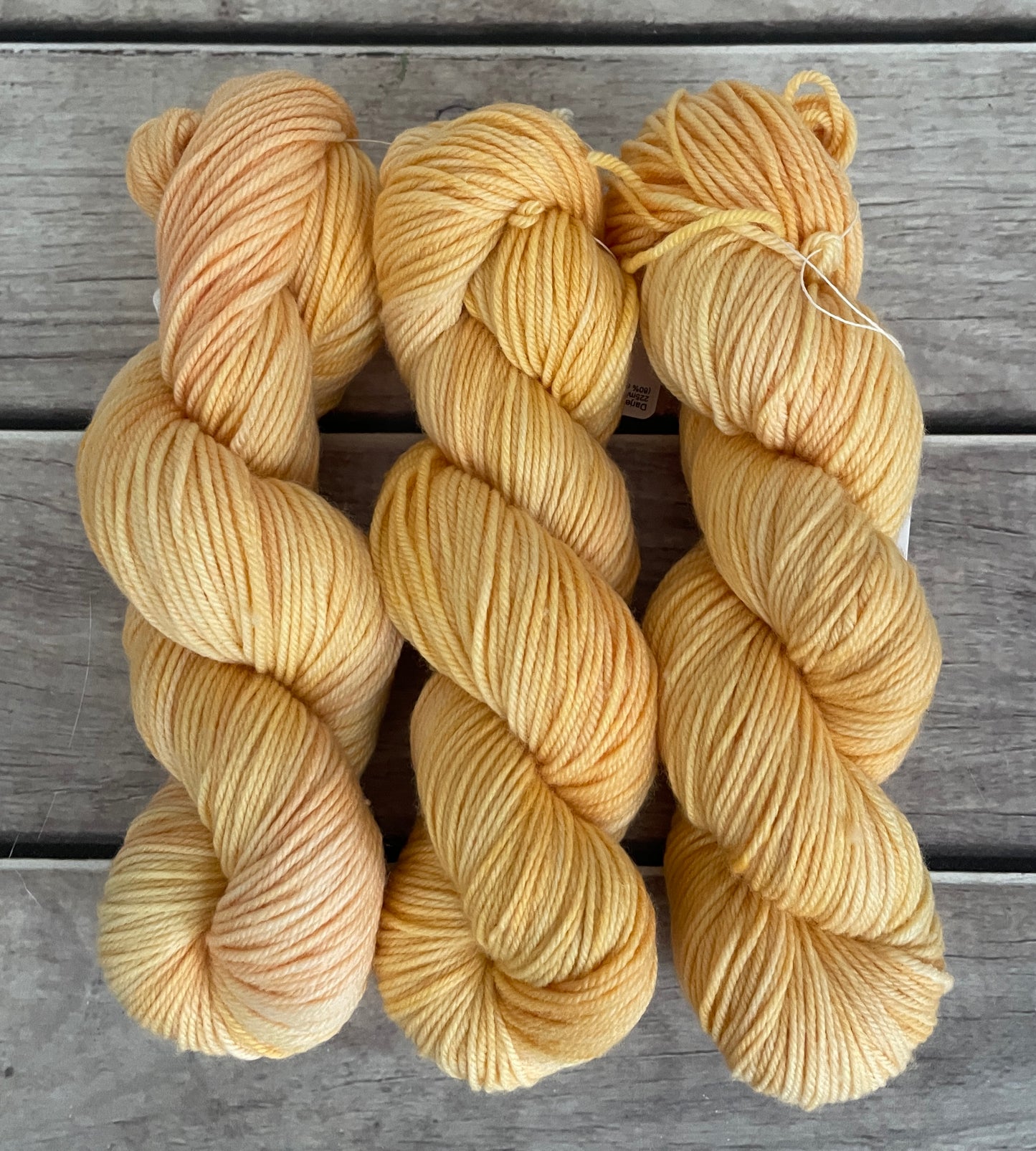 Saffron Drift ooak - Darjeeling DK sock yarn - 8 ply