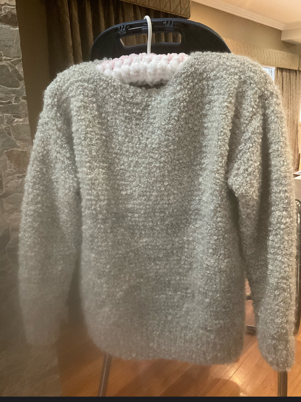 Silver Cloud - 12 Ply mohair boucle - Raspberry