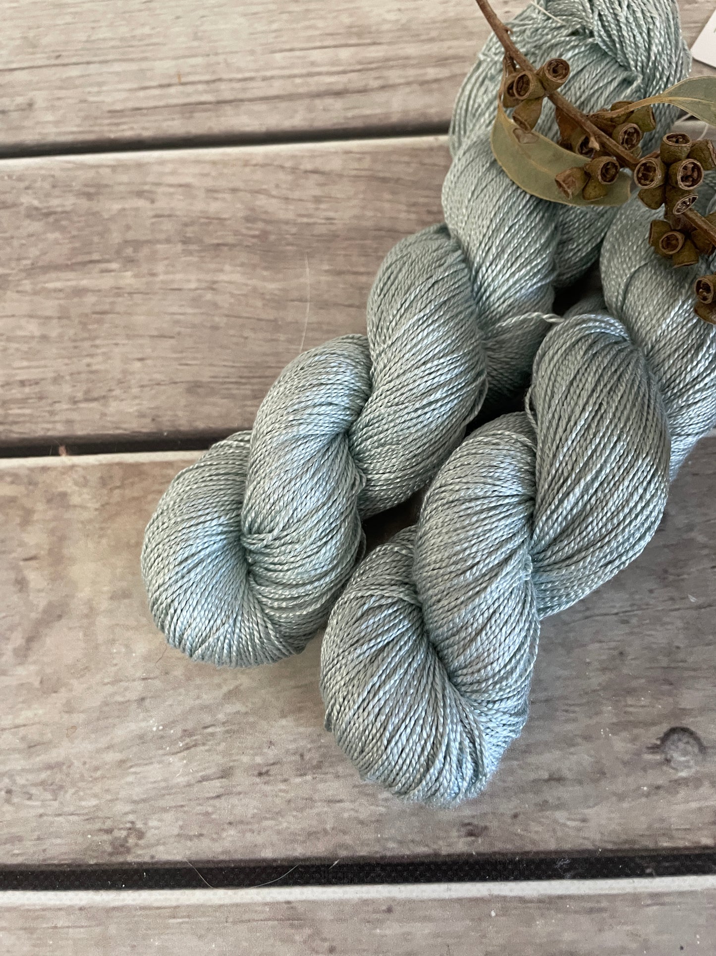 Stormy Seas - 4 ply silk - Ginseng f