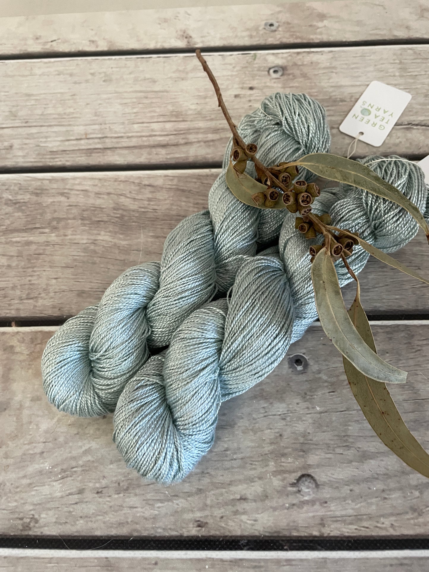 Stormy Seas - 4 ply silk - Ginseng f