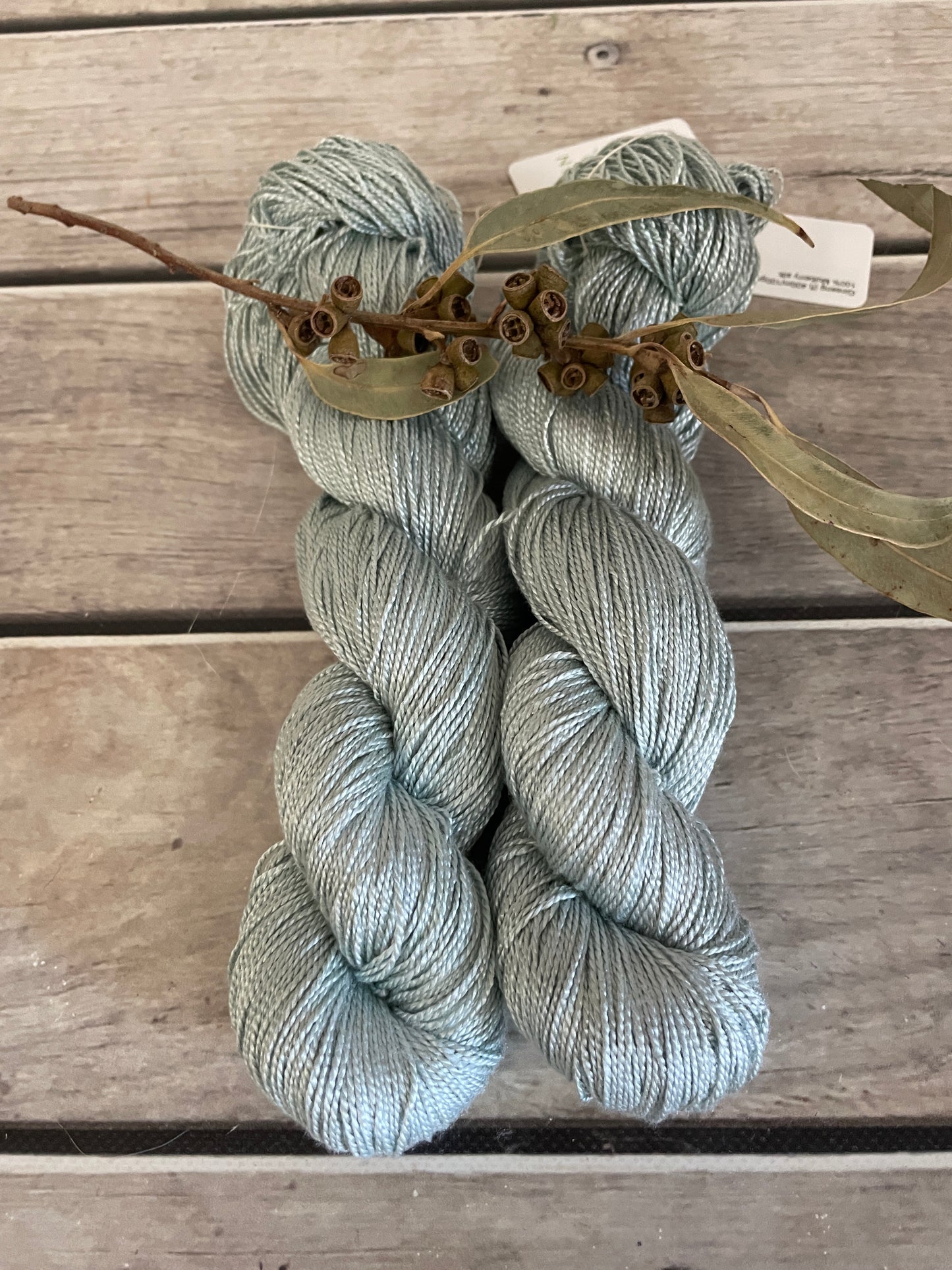 Stormy Seas - 4 ply silk - Ginseng f