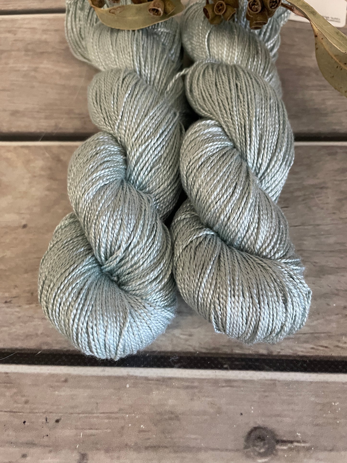 Stormy Seas - 4 ply silk - Ginseng f