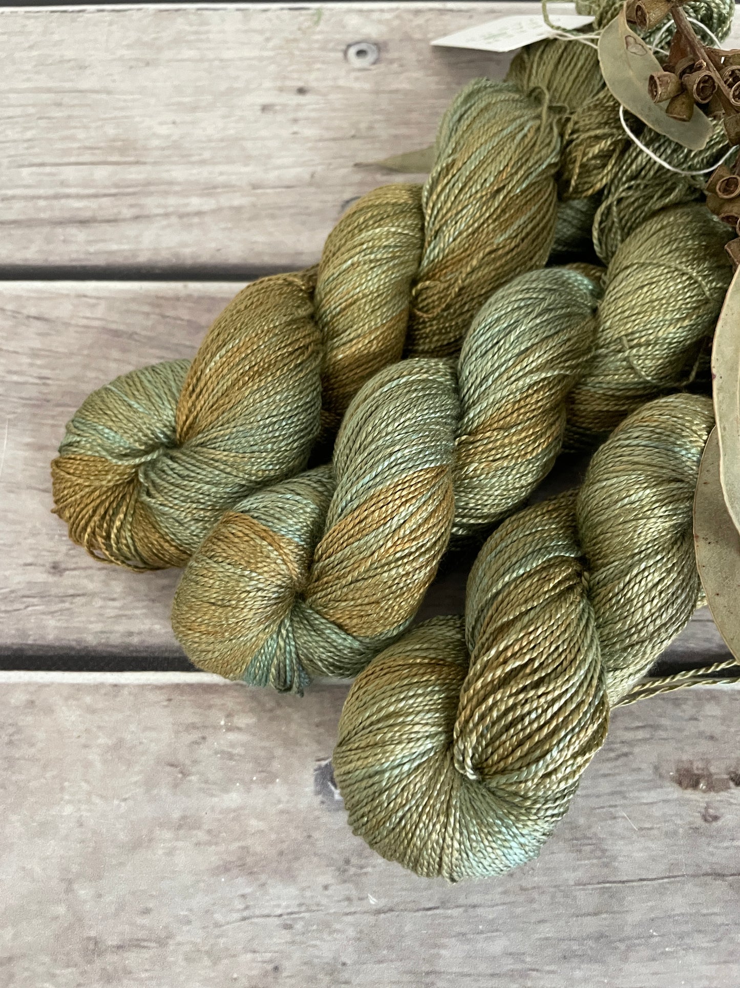 Sea Green - 4 ply silk - Ginseng f