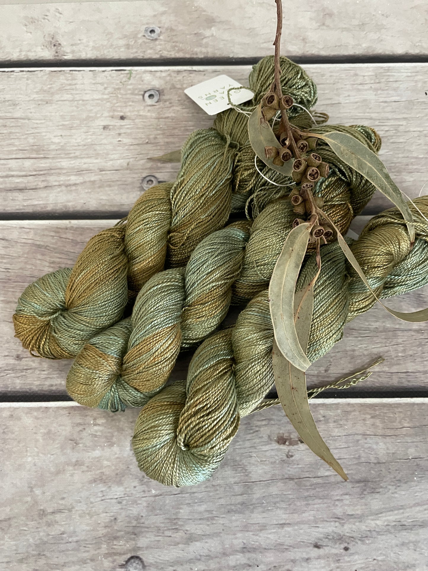 Sea Green - 4 ply silk - Ginseng f