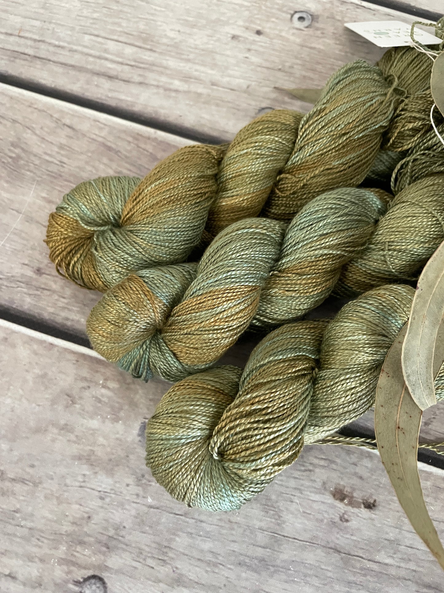 Sea Green - 4 ply silk - Ginseng f