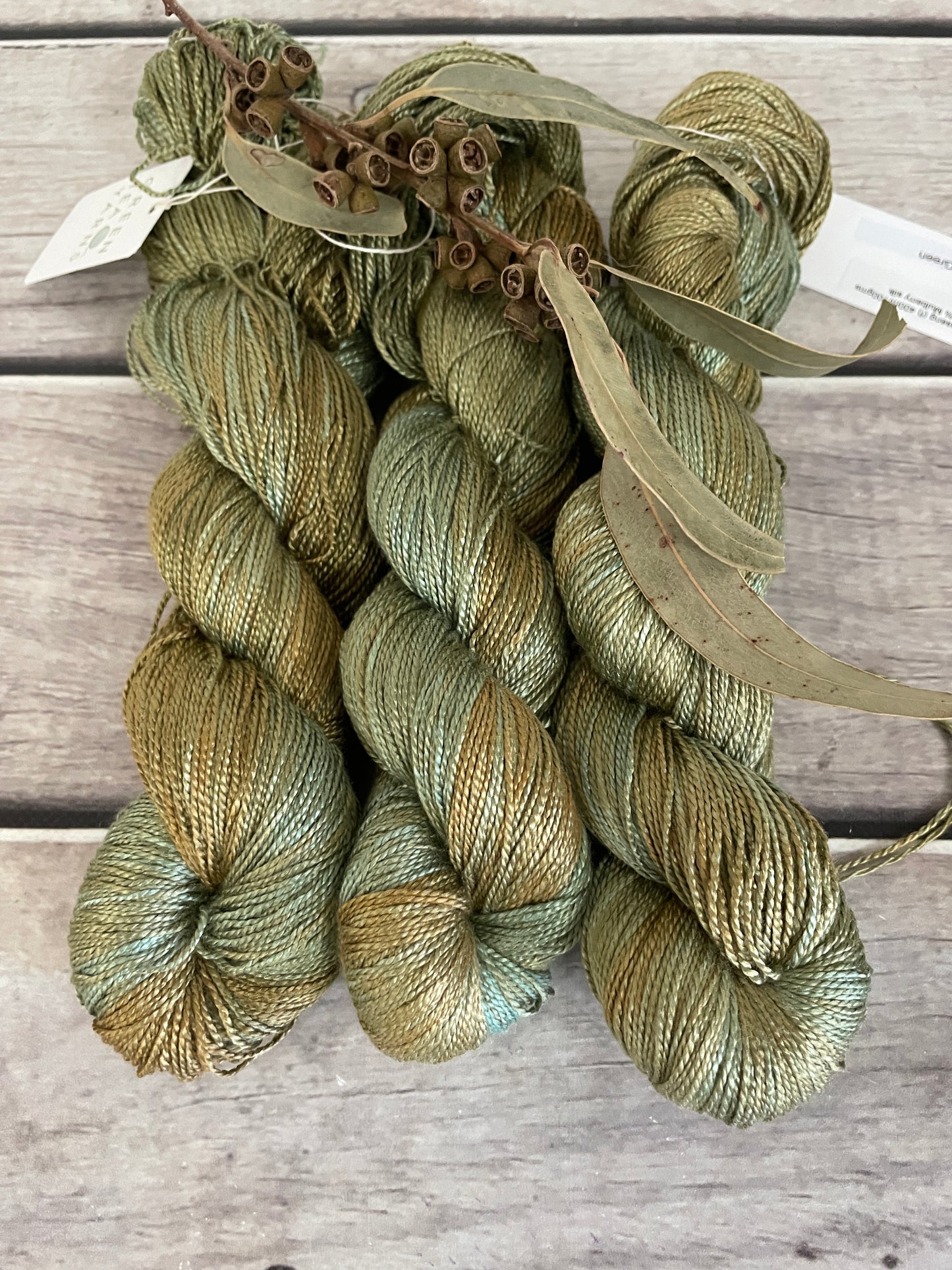 Sea Green - 4 ply silk - Ginseng f