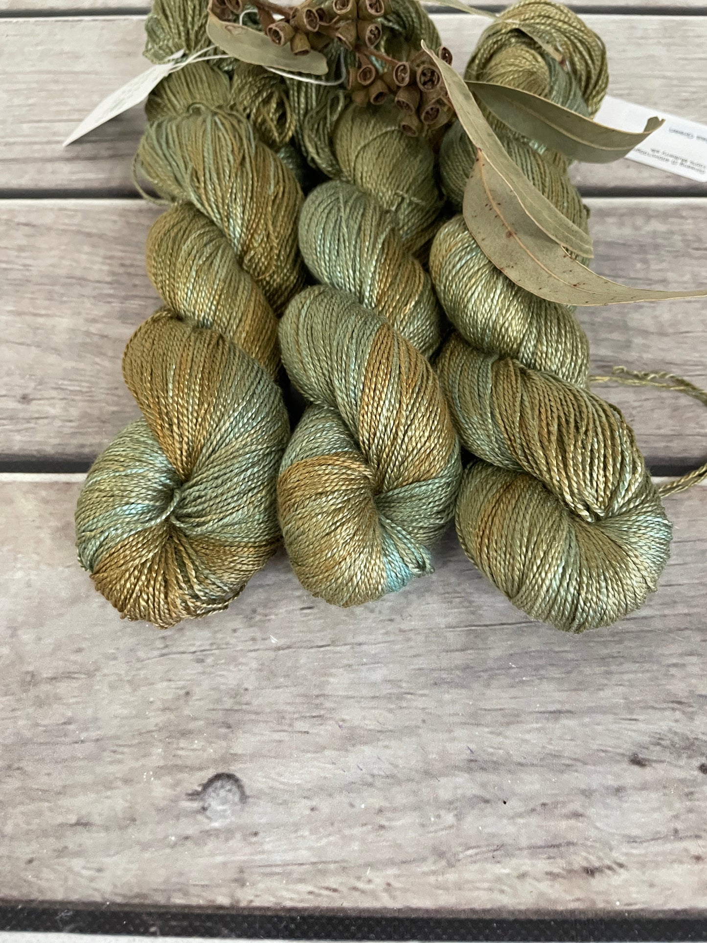Sea Green - 4 ply silk - Ginseng f