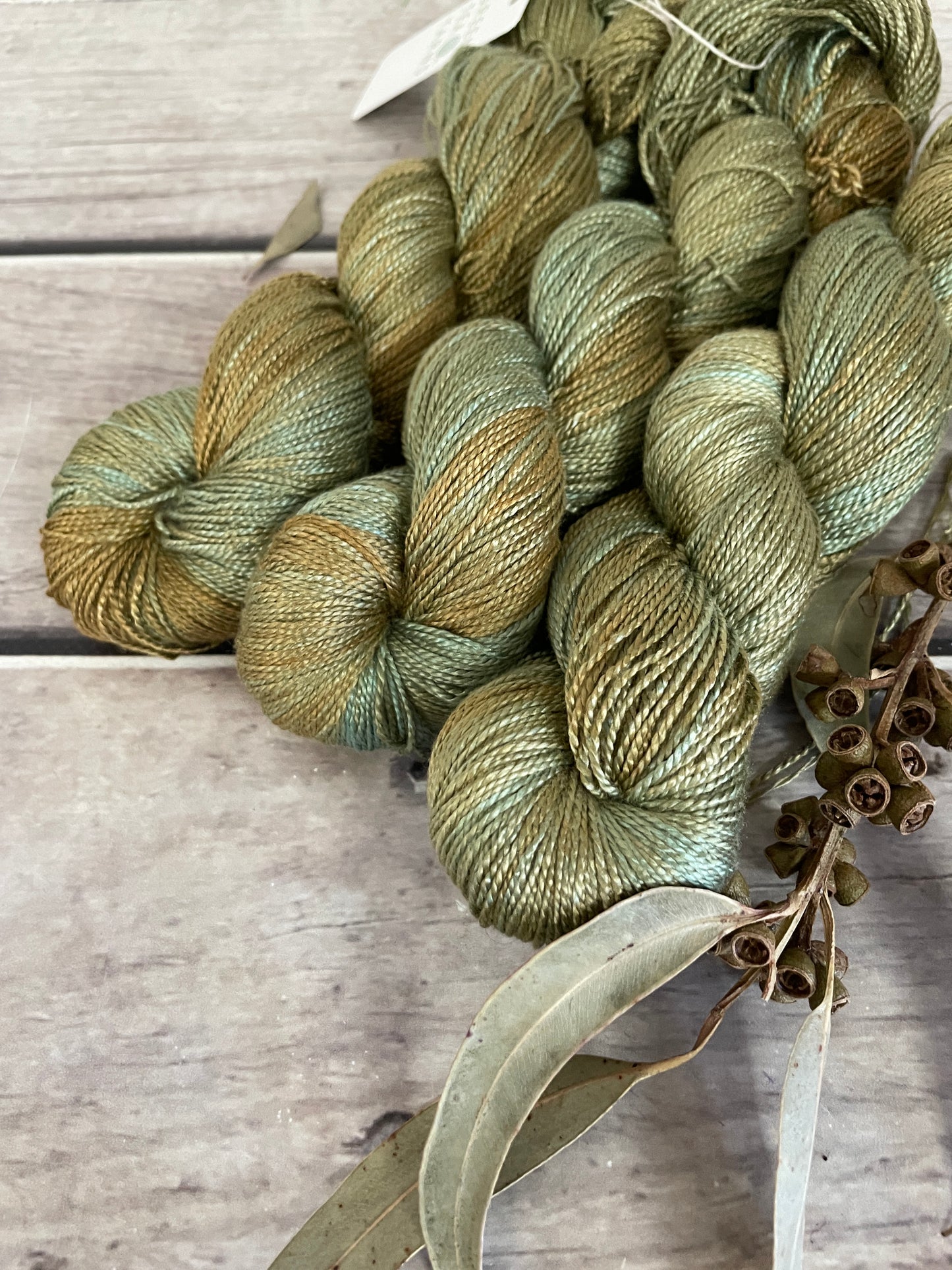 Sea Green - 4 ply silk - Ginseng f