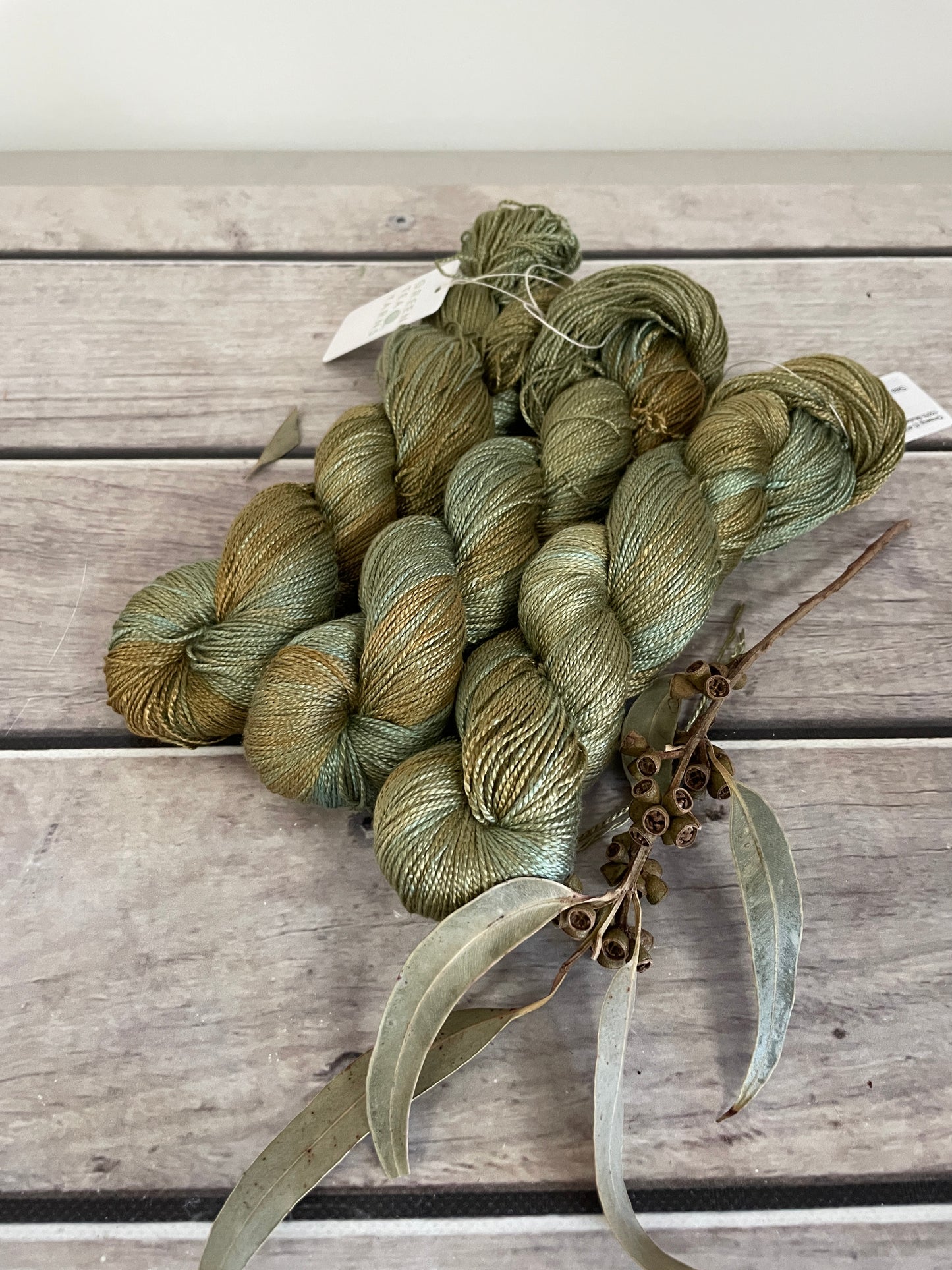 Sea Green - 4 ply silk - Ginseng f