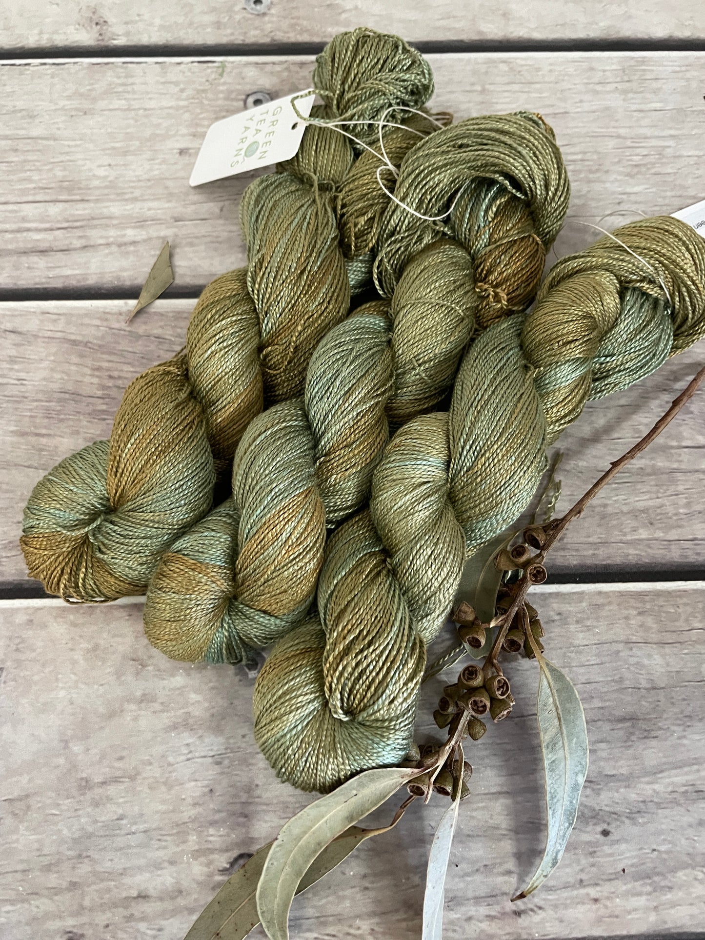 Sea Green - 4 ply silk - Ginseng f