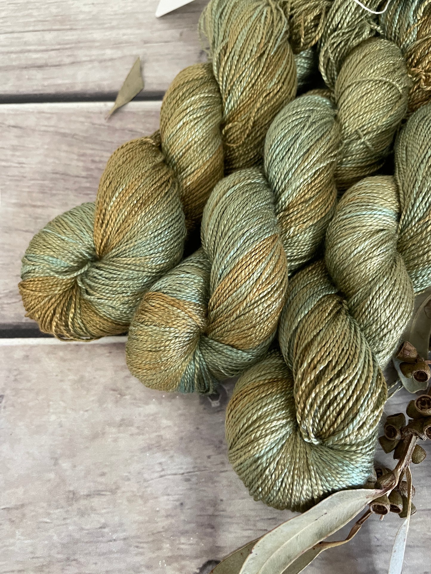 Sea Green - 4 ply silk - Ginseng f