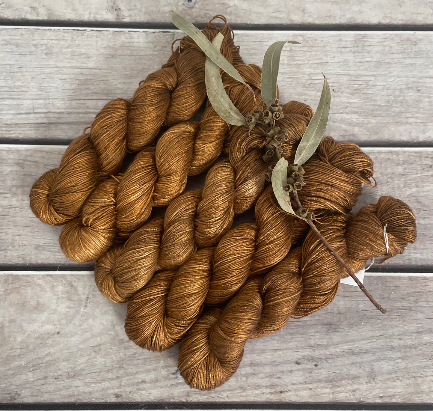 Bronze - 4 ply in Mulberry silk - Pekoe 4