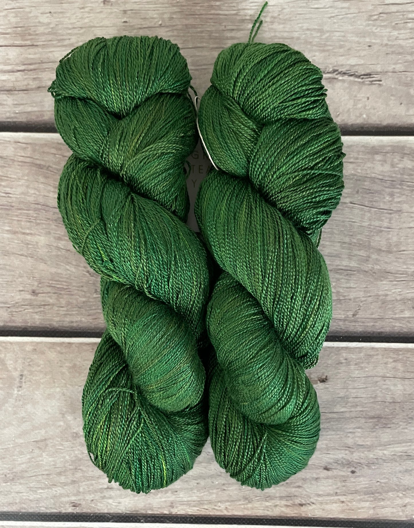 Forest Moss - 4 ply silk - Ginseng f