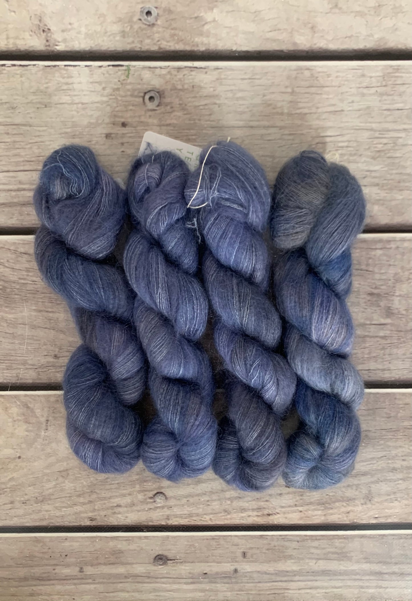 Organza Skirt - on Shui Yun - Silk and Mohair - lace, 2 ply