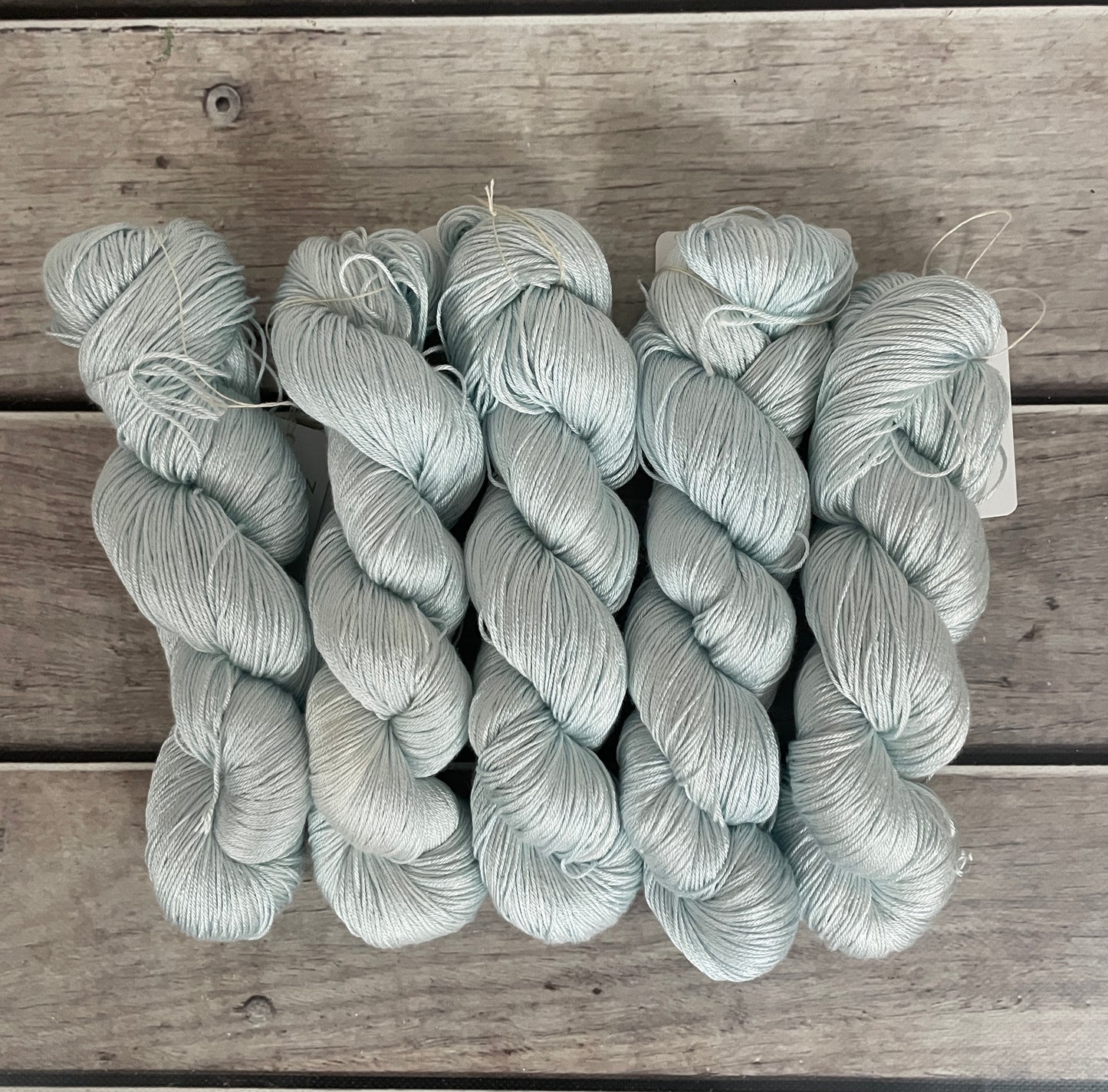 Ice Blue - 4 ply in Mulberry silk - Pekoe f