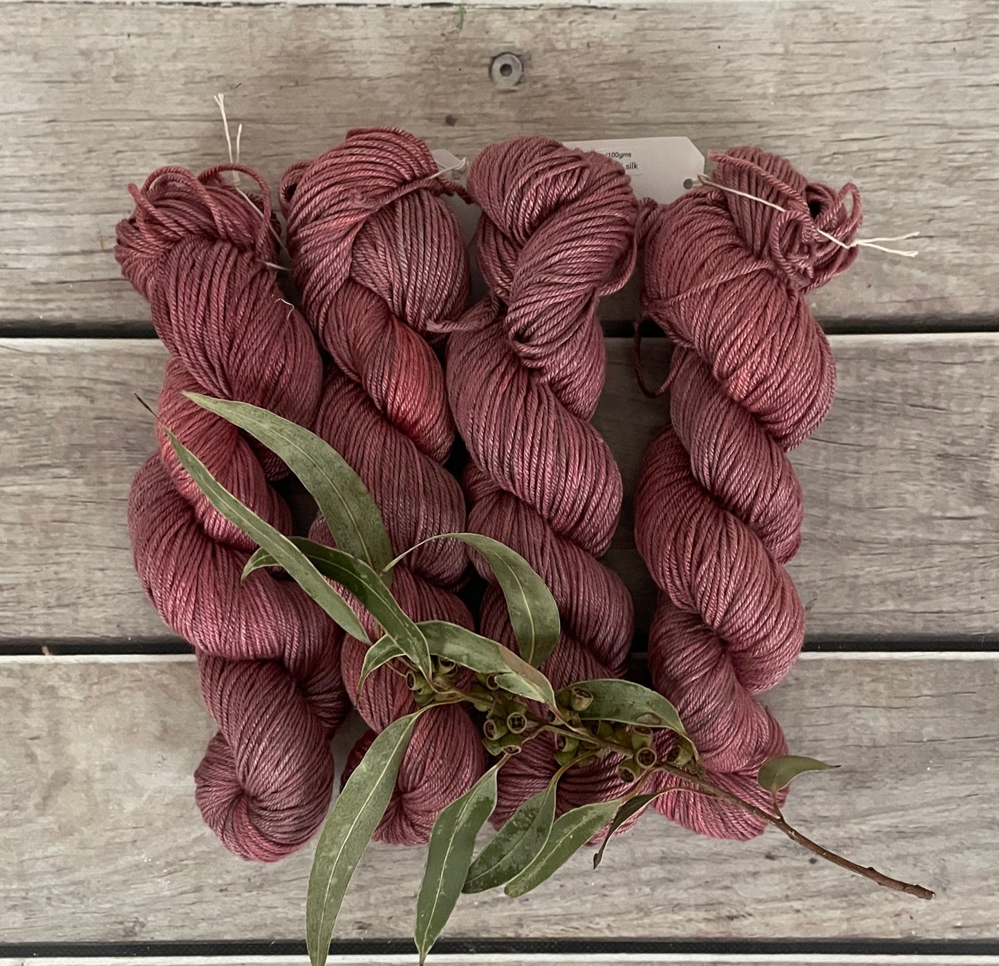 Ming Red - merino/silk - Jasmin DK