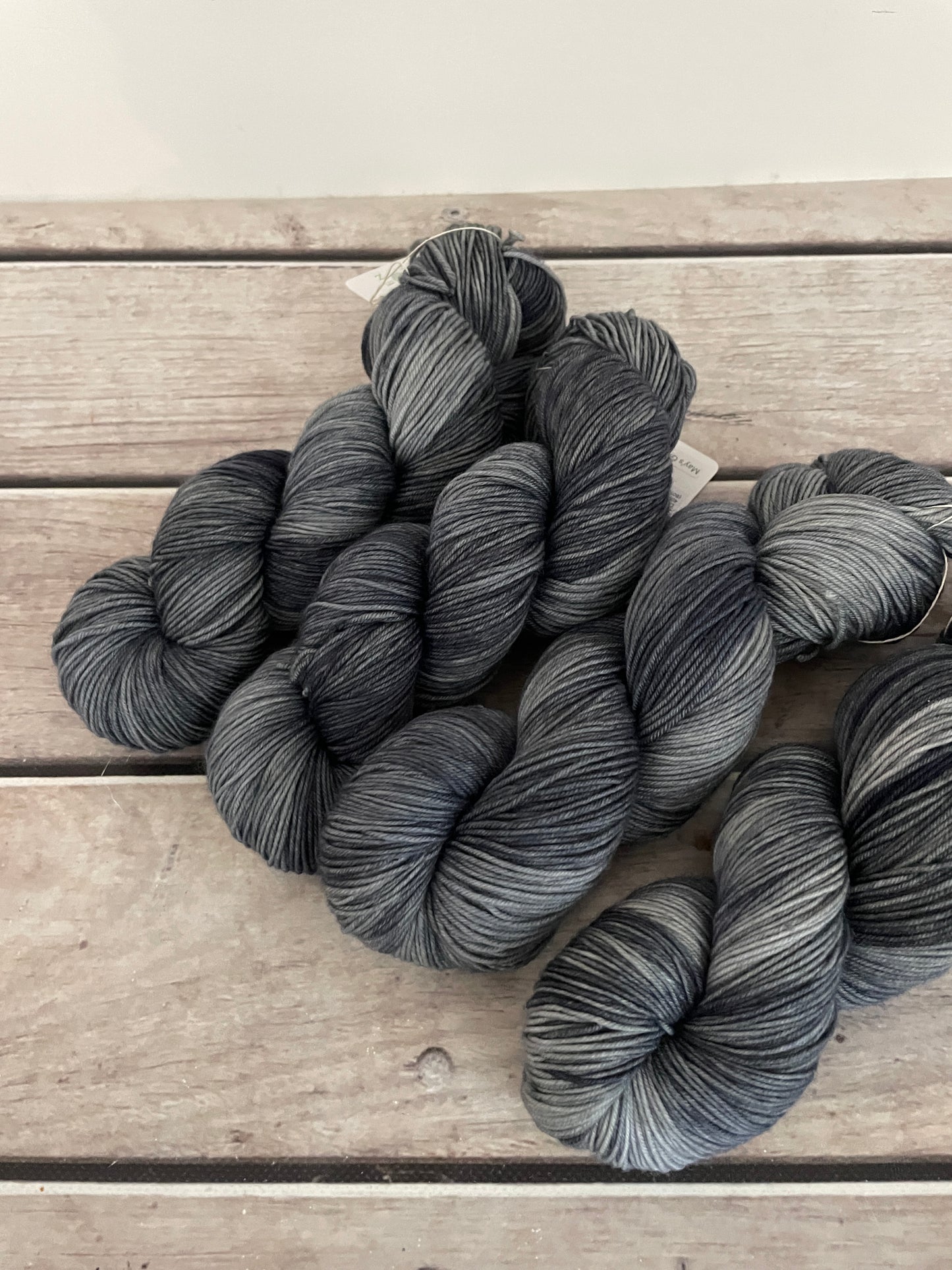 Mays Grey - Darjeeling 4 ply sock yarn in merino and nylon