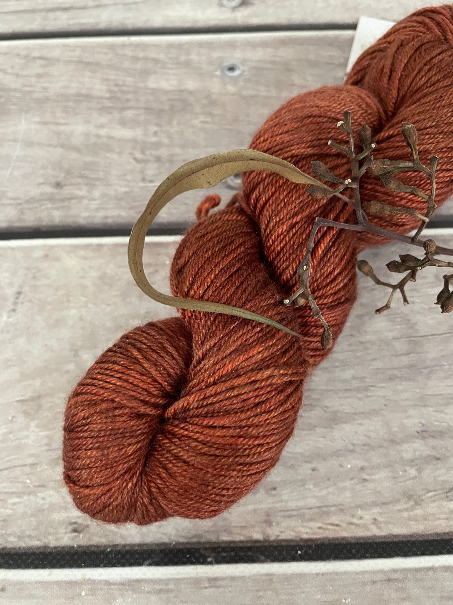 Red Kangaroo - merino/silk - Jasmin DK