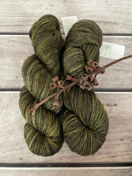 Banksia - 8 ply merino/silk/yak - Masala 8