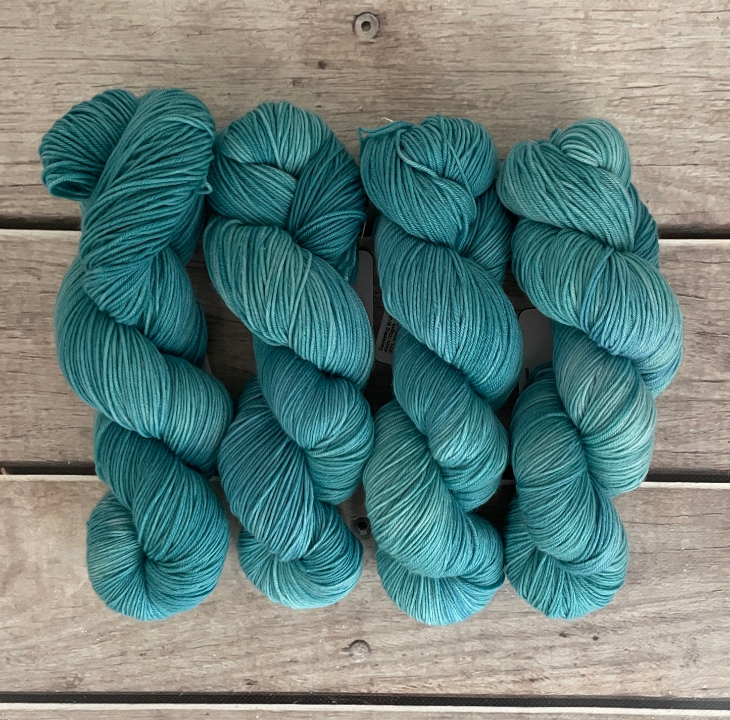 Calm Seas - 4 ply sock yarn in merino and nylon - Darjeeling 4