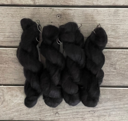 Blackcurrant - on Silk and Mohair - Shui Yun, 2 ply/laceweight