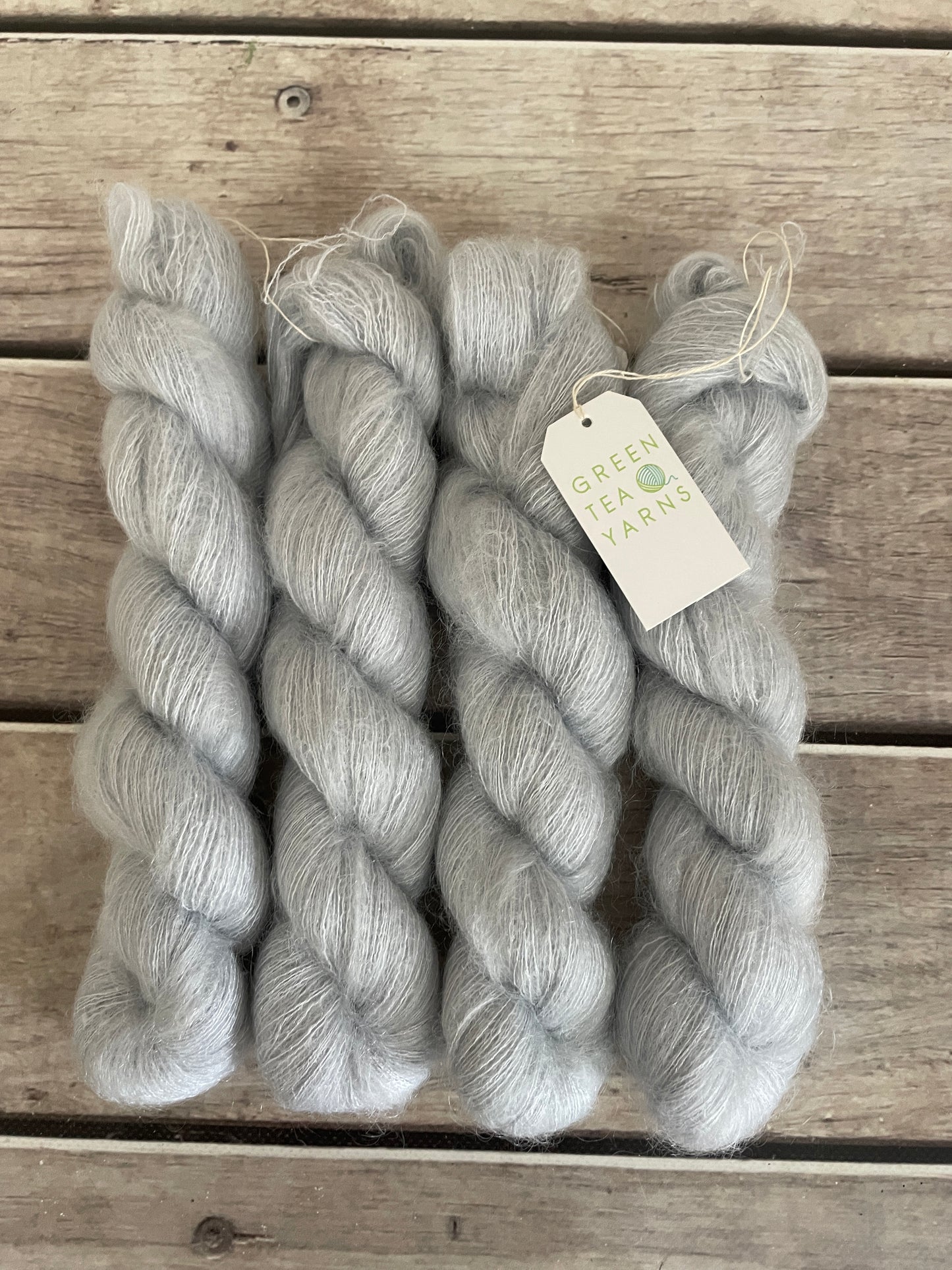 Moonlit OB - on Shui Yun - Silk and Mohair - lace 2 ply