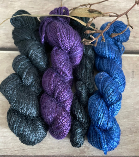 Peace mini skein sets - White Cloud 4 - Kit 10