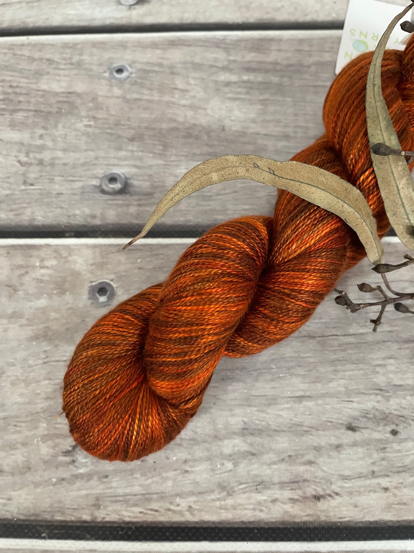 Woodend - 3 ply pure silk yarn - Ginseng hl
