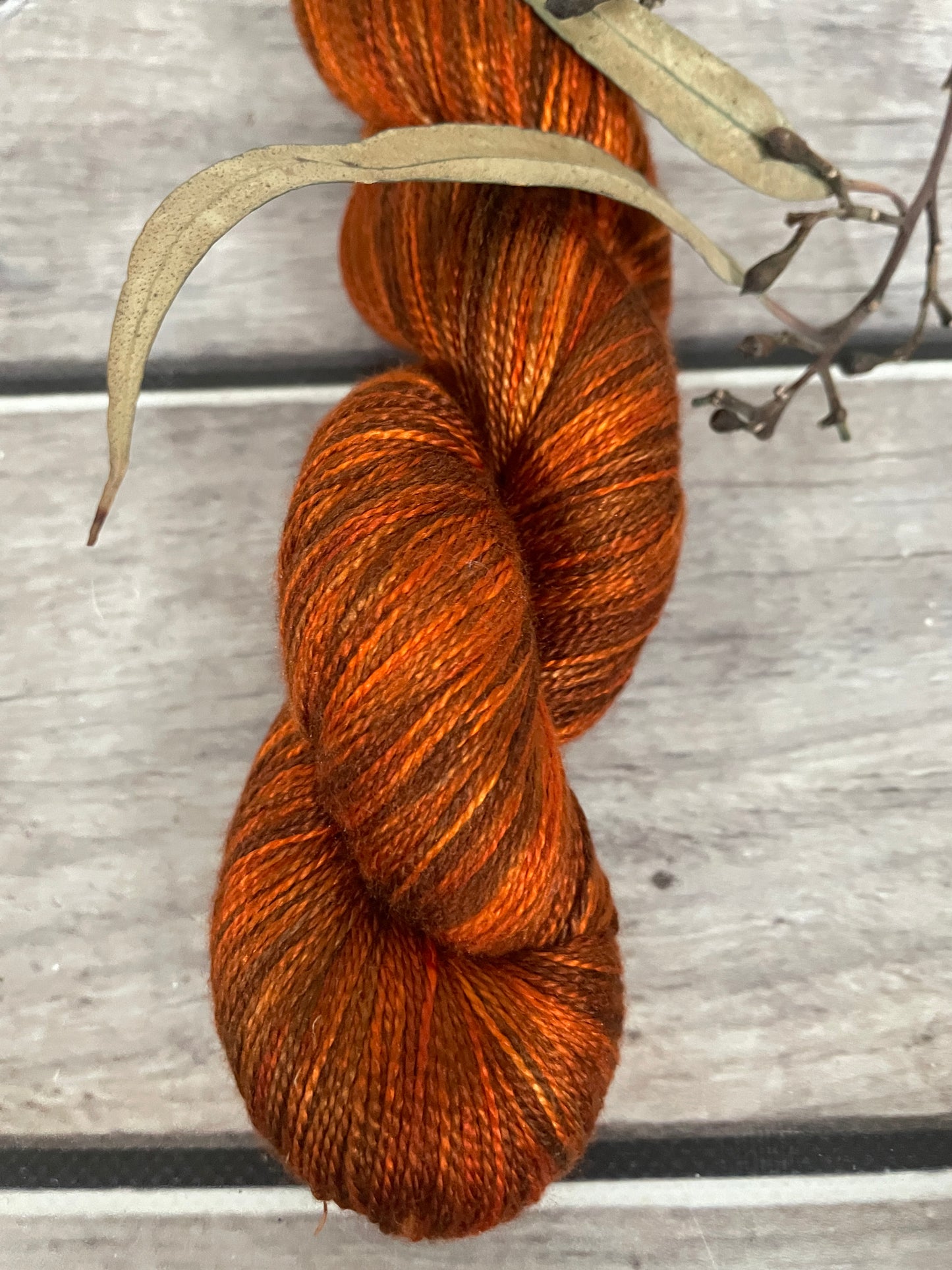 Woodend - 3 ply pure silk yarn - Ginseng hl