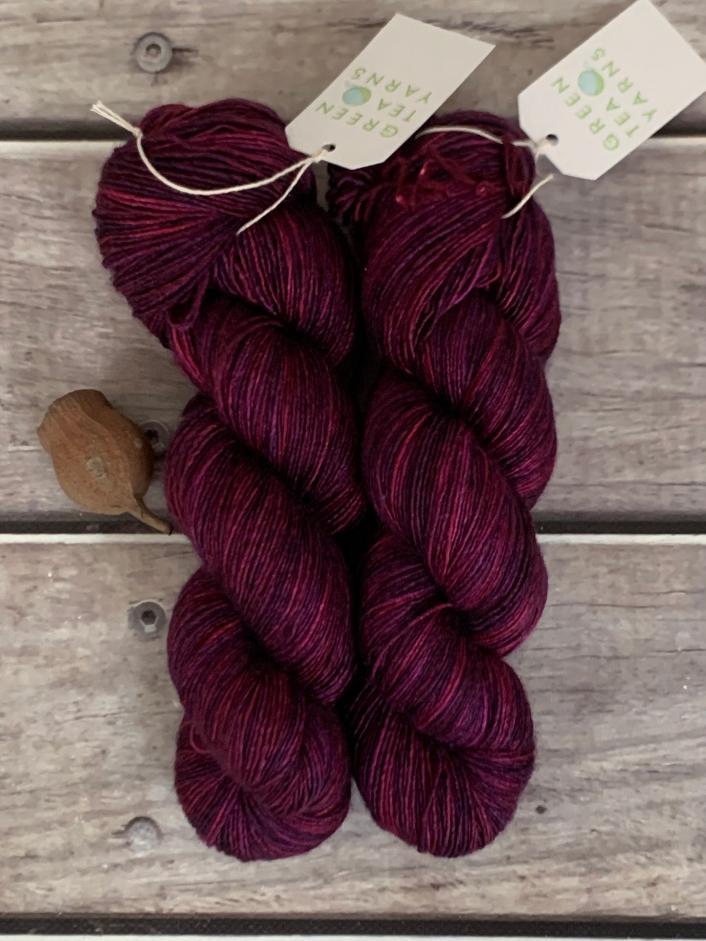Wild Orchid - Merino and silk 4 ply single -Osmanthus