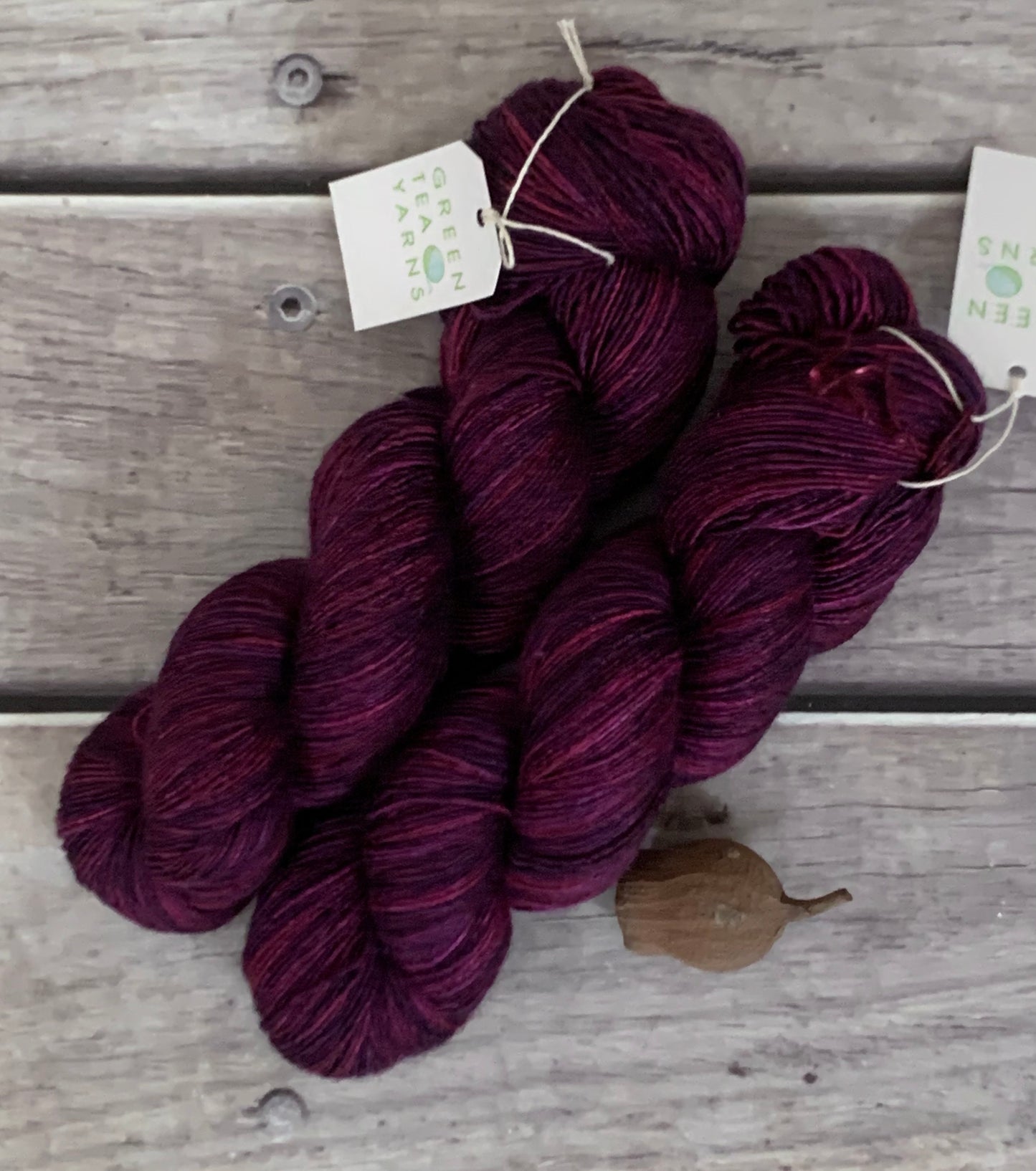 Wild Orchid - Merino and silk 4 ply single -Osmanthus