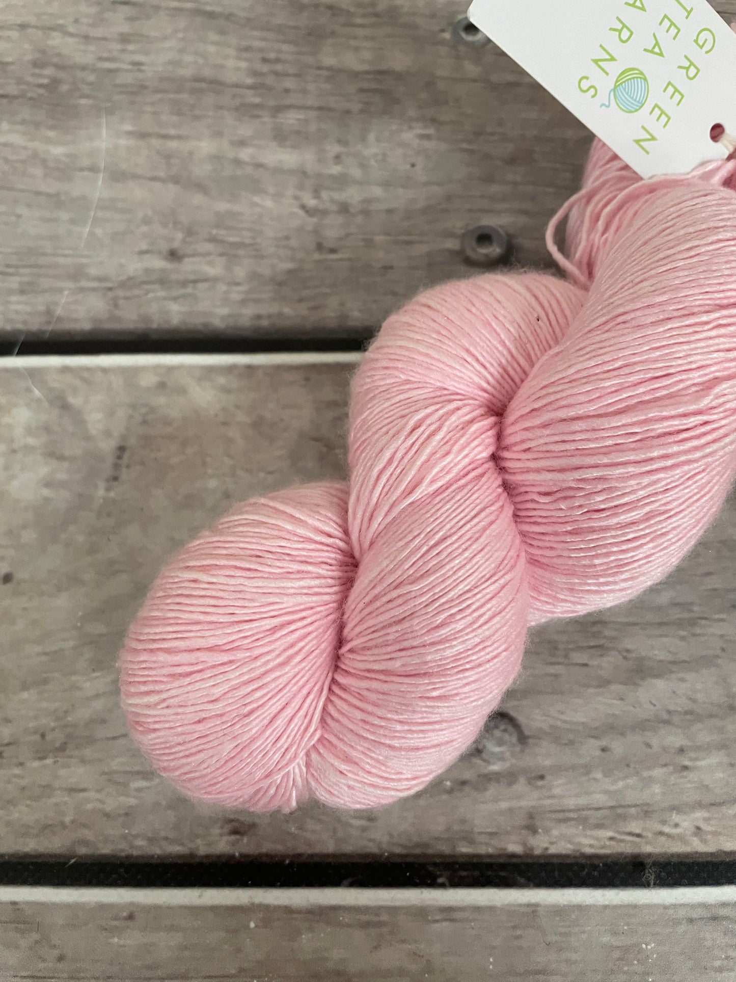 China Doll - 4 ply in Mulberry silk and Merino singles yarn - Osmanthus