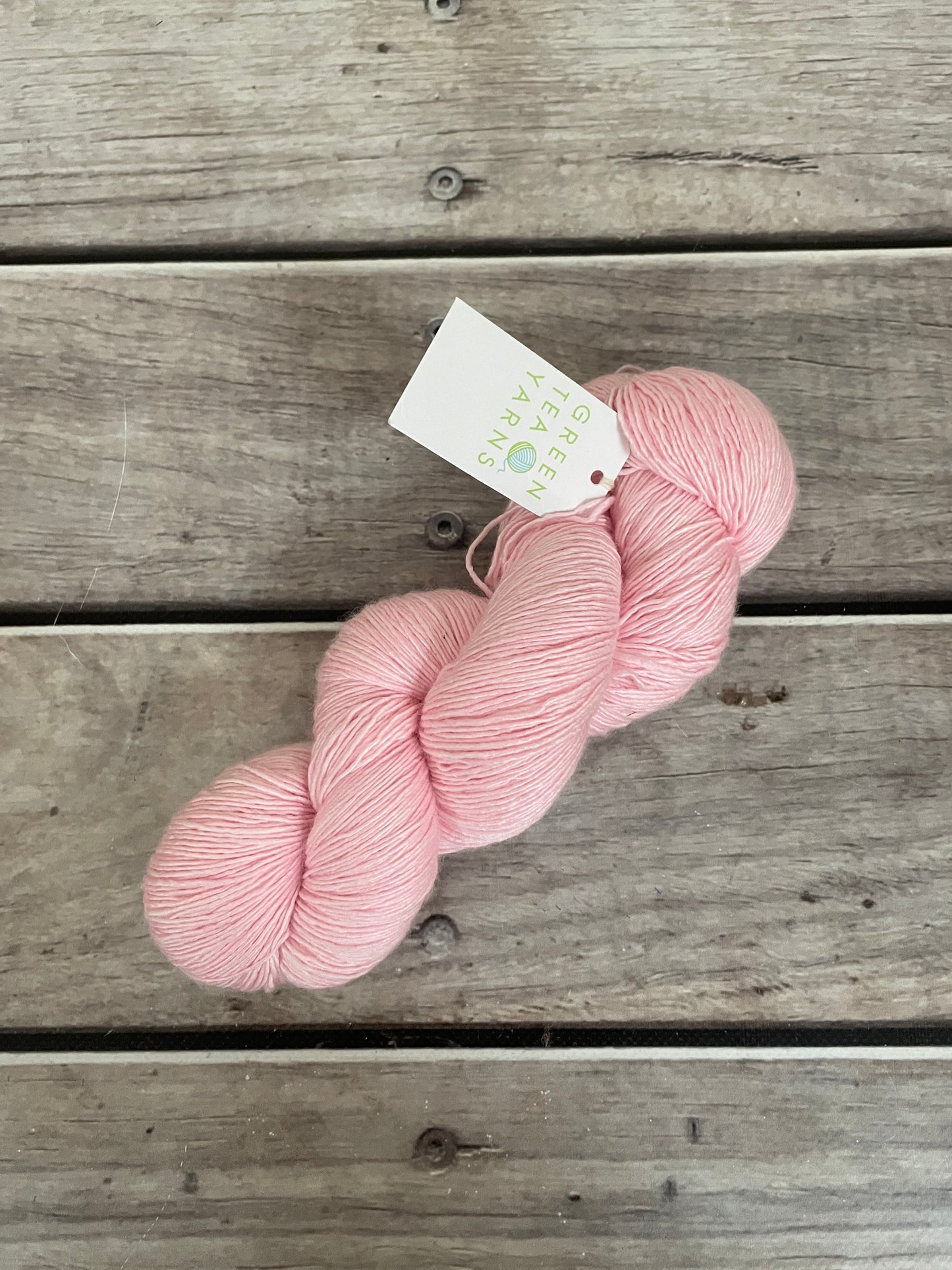 China Doll - 4 ply in Mulberry silk and Merino singles yarn - Osmanthus