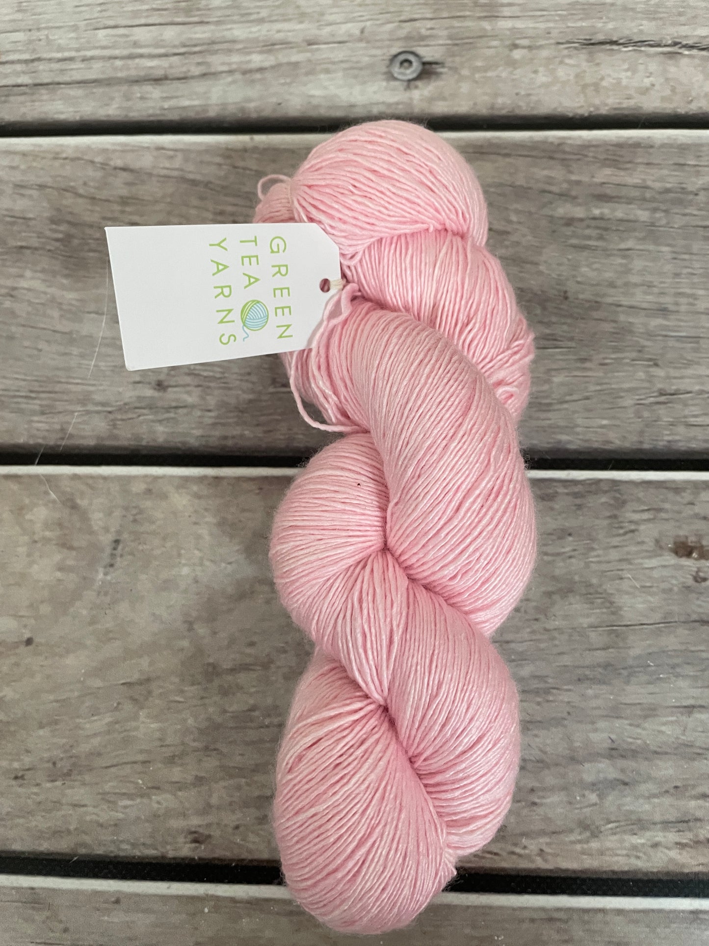 China Doll - 4 ply in Mulberry silk and Merino singles yarn - Osmanthus