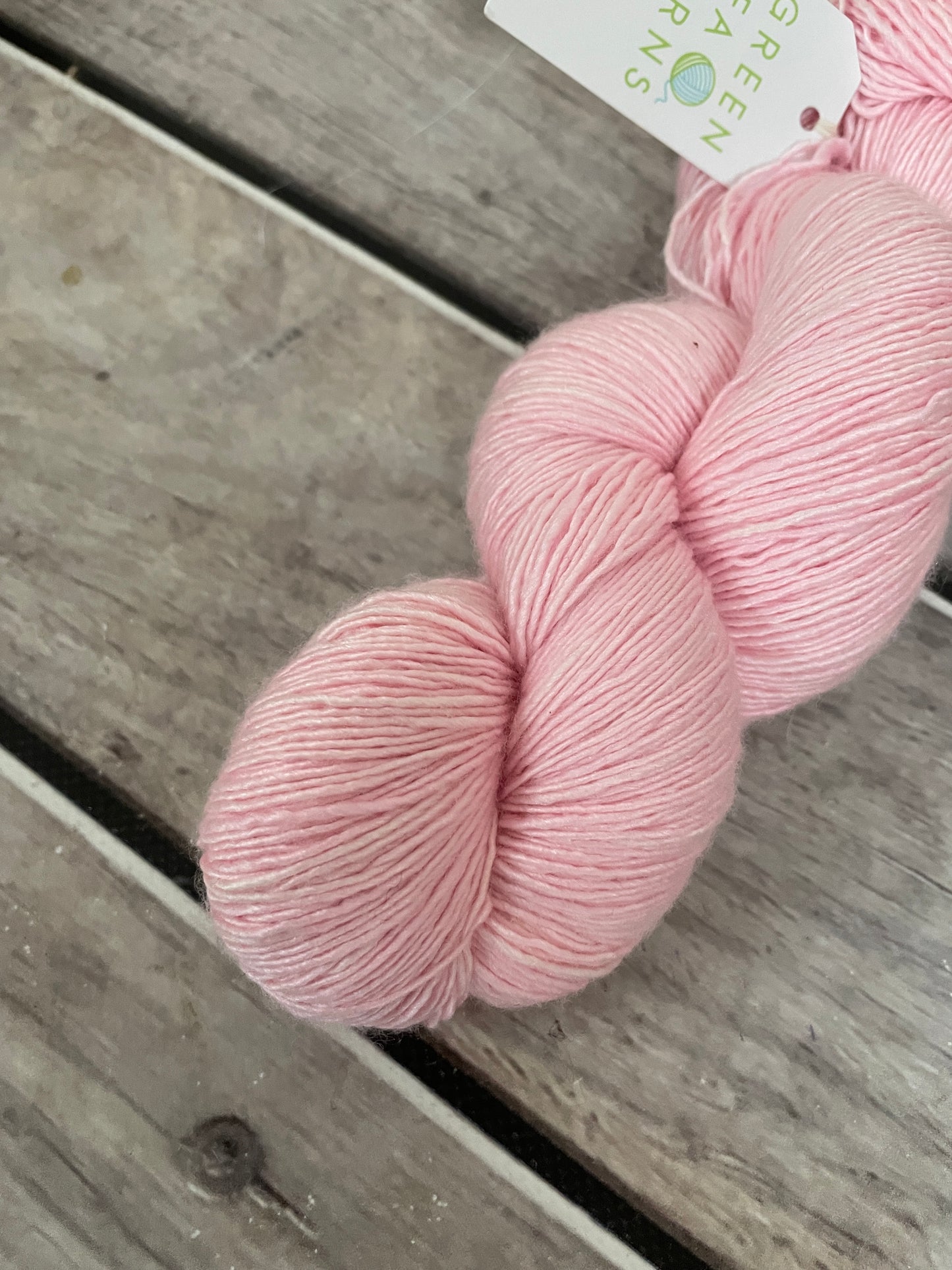 China Doll - 4 ply in Mulberry silk and Merino singles yarn - Osmanthus